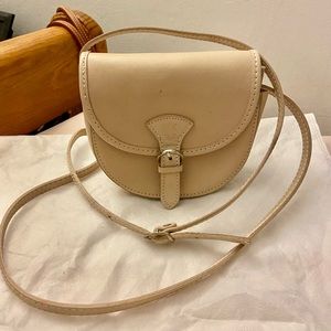 Small cross body bag. Italian leather